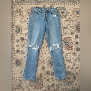 American Eagle Outfitters Ripped Mom Jeans